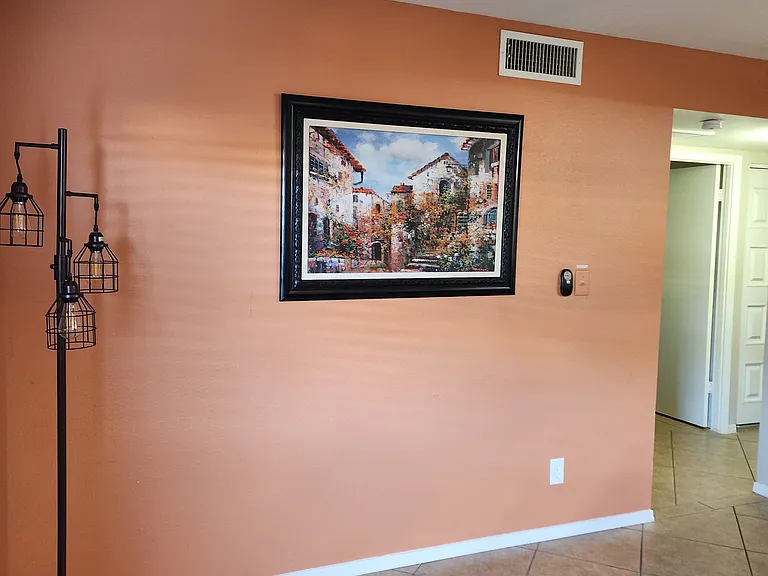 Art wall. Pictures will chang. Hang your own.!