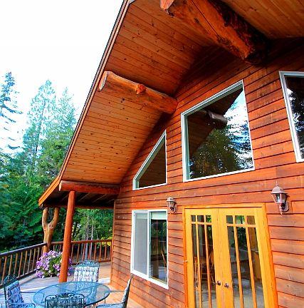 Deck off living room