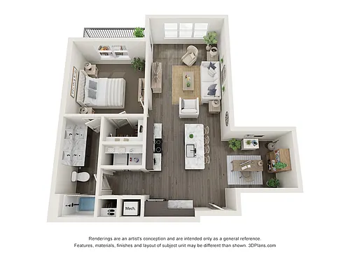 Floor plan B1