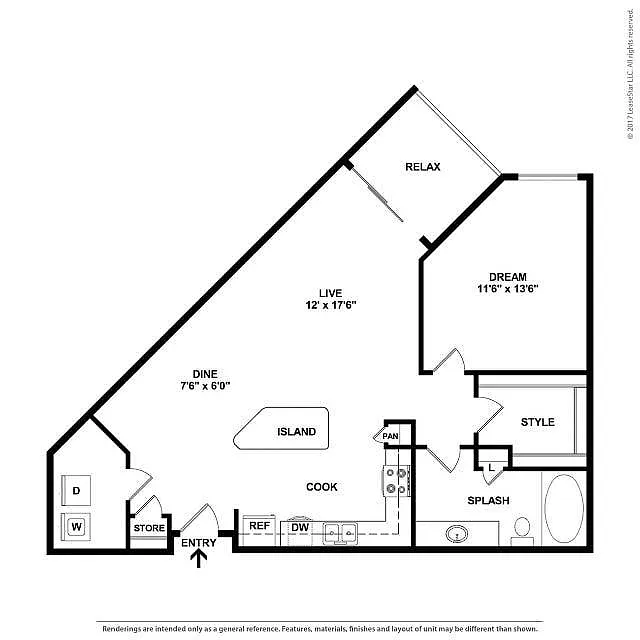 Floor plan A3U