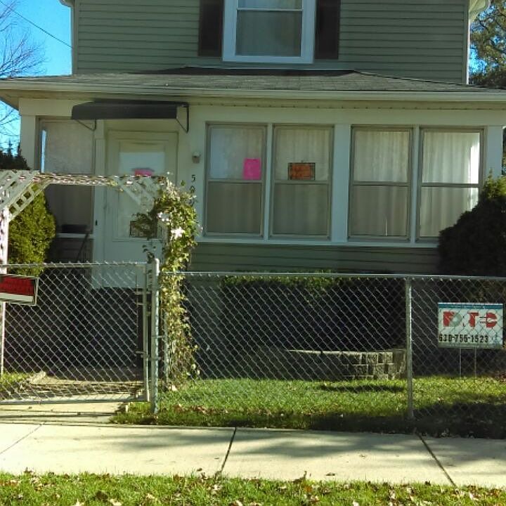 Front of house-New siding