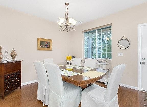 Your formal dining room could look like this. Picture was previous staged