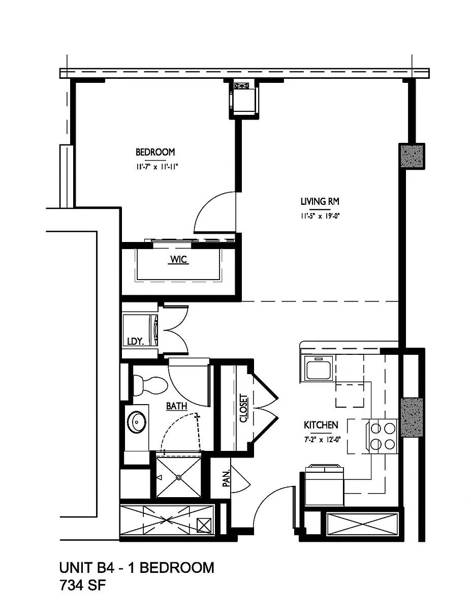 Floor plan B4