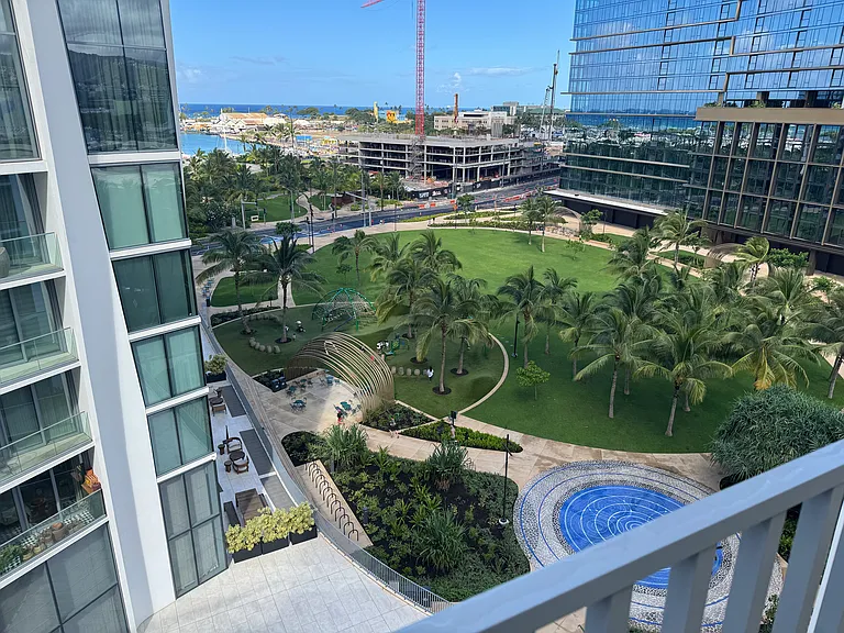 view from sunset lounge
