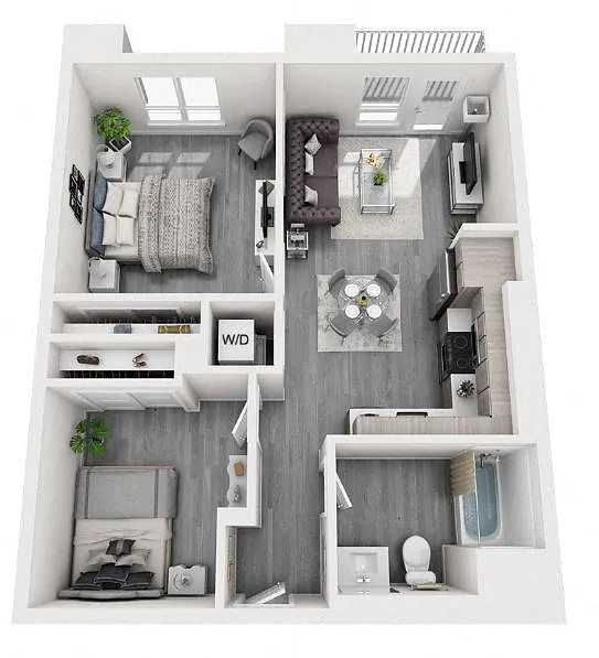 Floor plan B1A