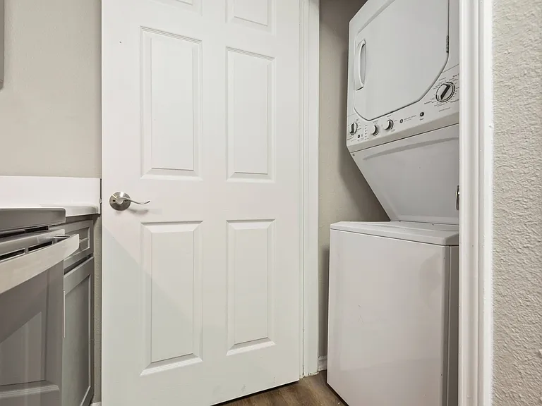 Stacked Washer and Dryer