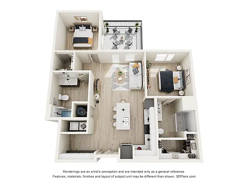 Floor plan B3