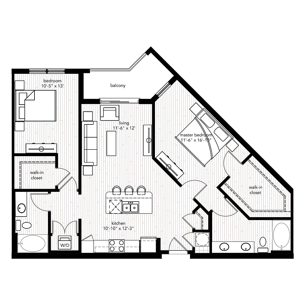 Floor plan Monaco