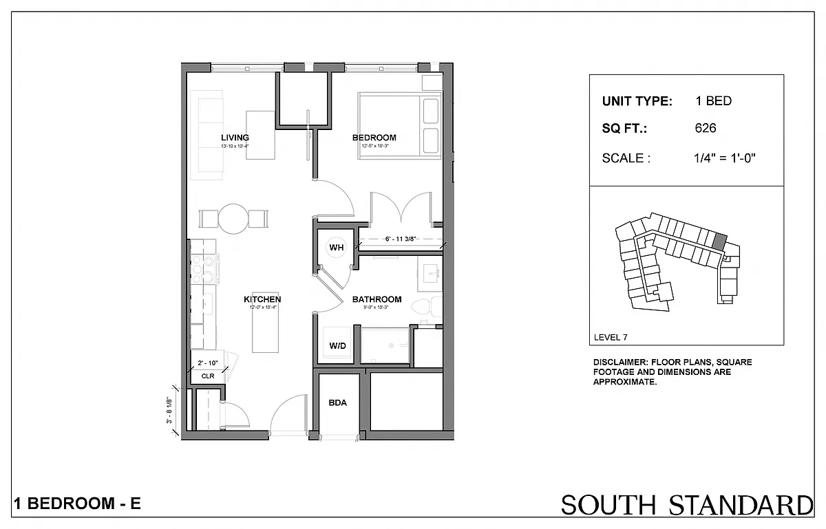 Floor plan 1BE