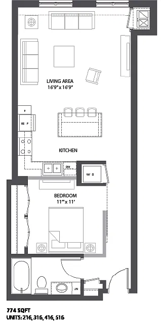 Floor plan G