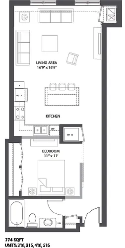 Floor plan G