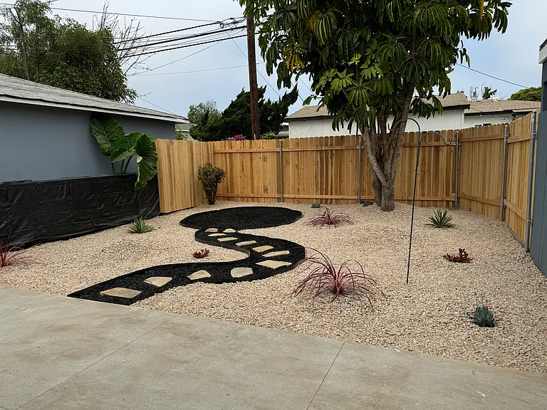 Great space for outdoor living and entertaining.