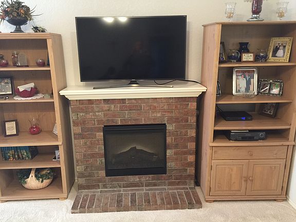 Fireplace with hearth