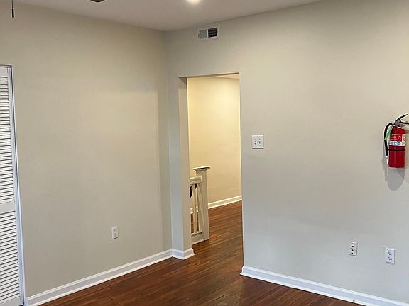living room, looking towards hallway