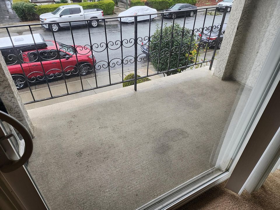 Balcony in front of the building