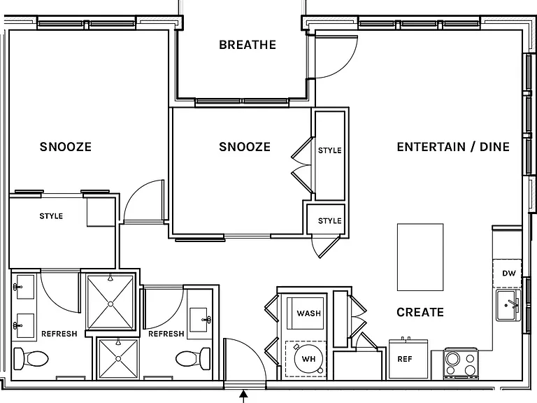 B2 Floor Plan B2 Floor Plan
