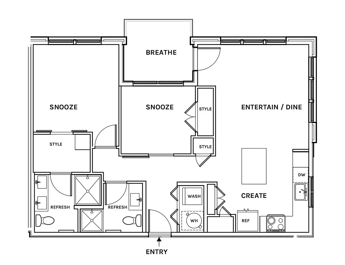 Floor plan B2