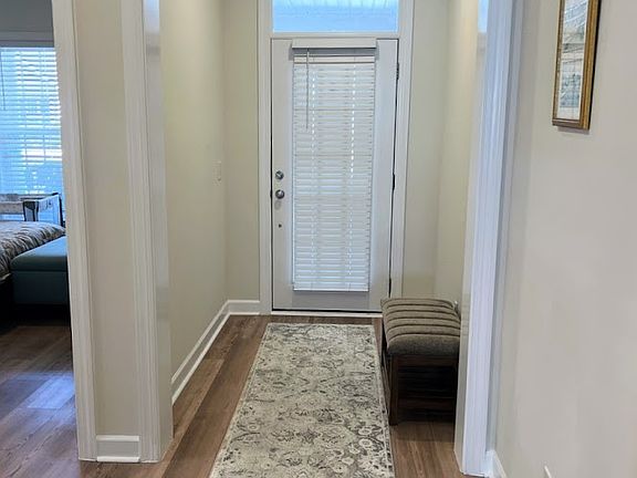 Front door entry from inside