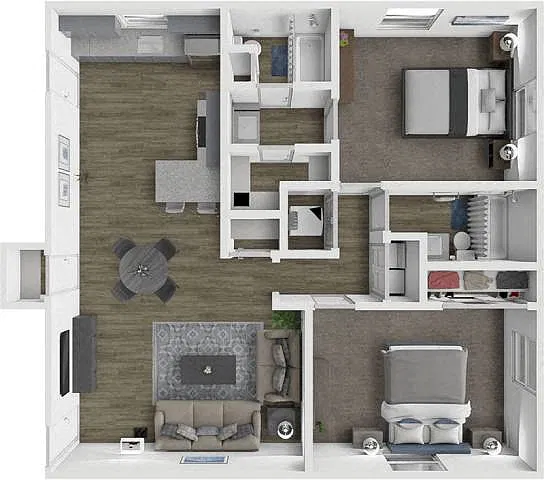Floor plan Pacific