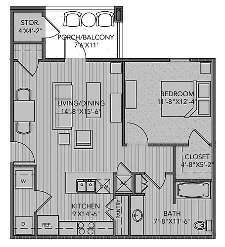 Floor plan A2 Floorplan