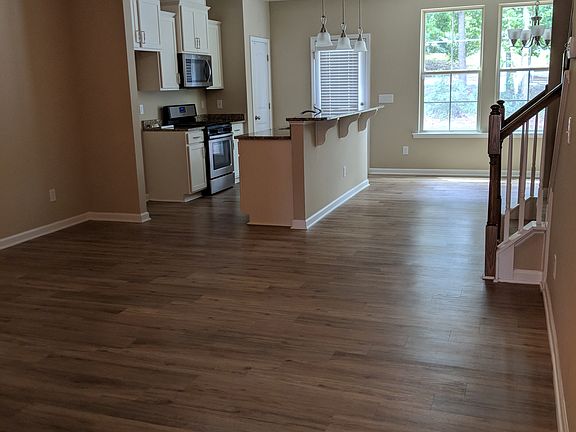 living area view to kitchen