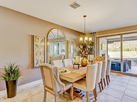 Cozy dining area