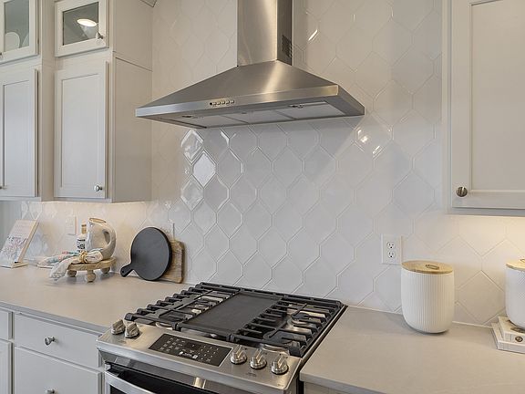 Brushed satin nickel hardware