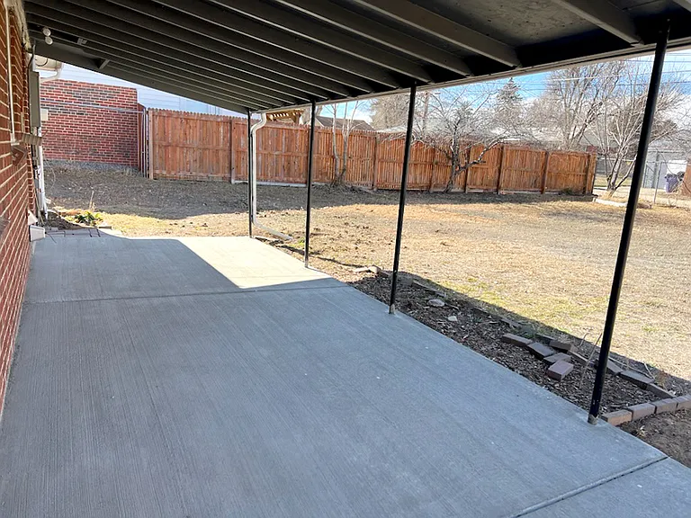 Back patio