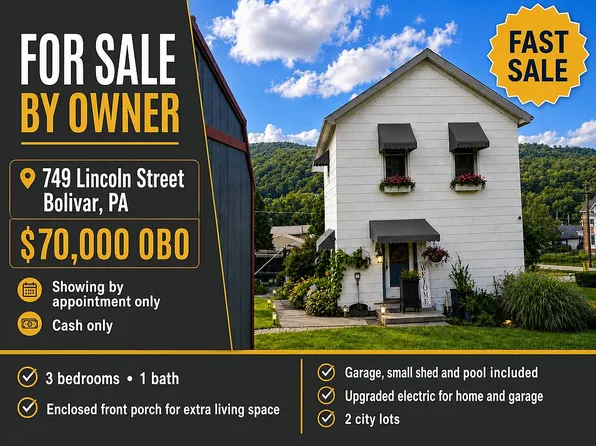 749 Lincoln St, Bolivar, PA 15923