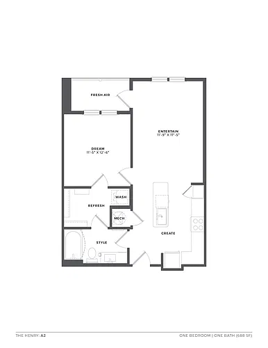 Floor plan A2