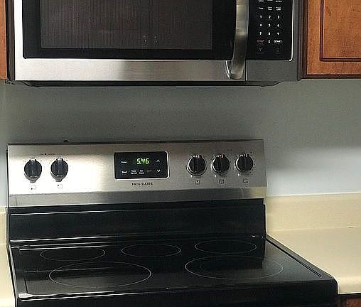 Stainless Stove/Microwave