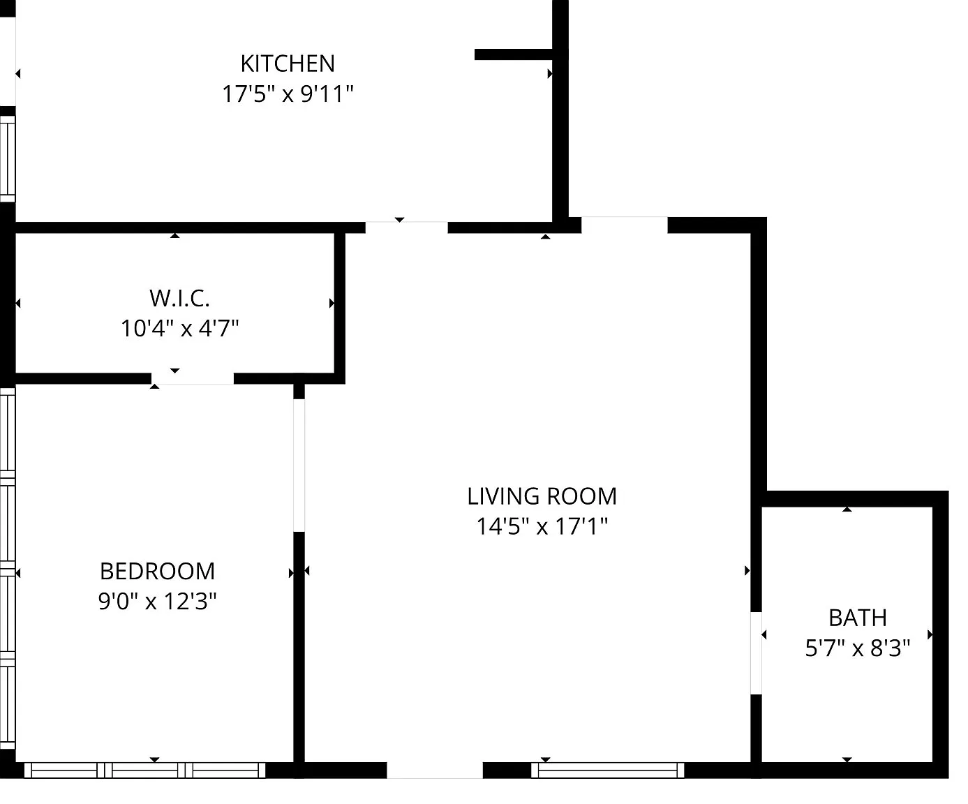 1 bed, 1.0 bath, 689 sqft, $865 — Photo 2