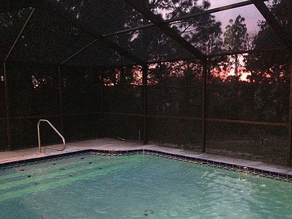 Pool at Dusk