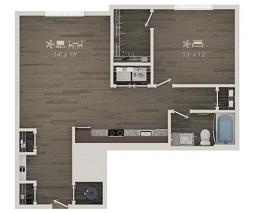 Floor plan A5E