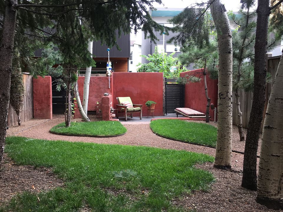 private backyard