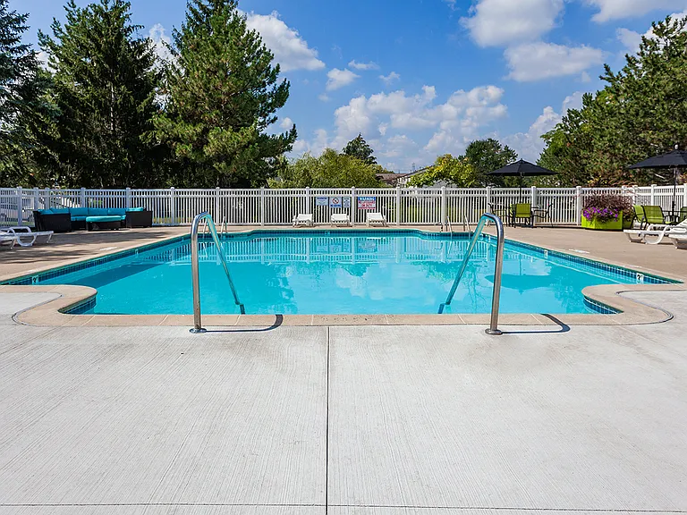 Sparkling Pool at Sterling Lake in Sterling Heights MI