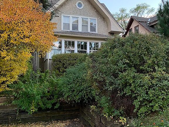 View from off-street parking