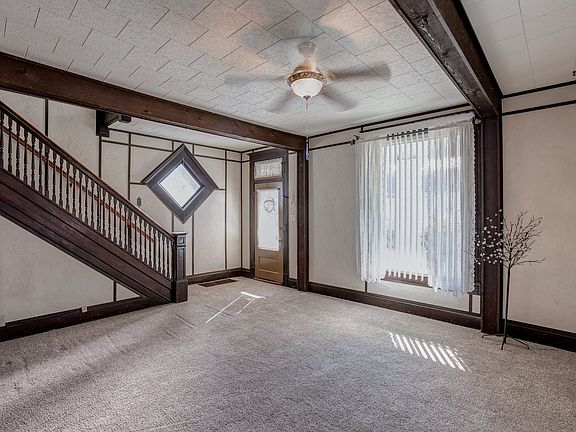 Character in the spacious living room