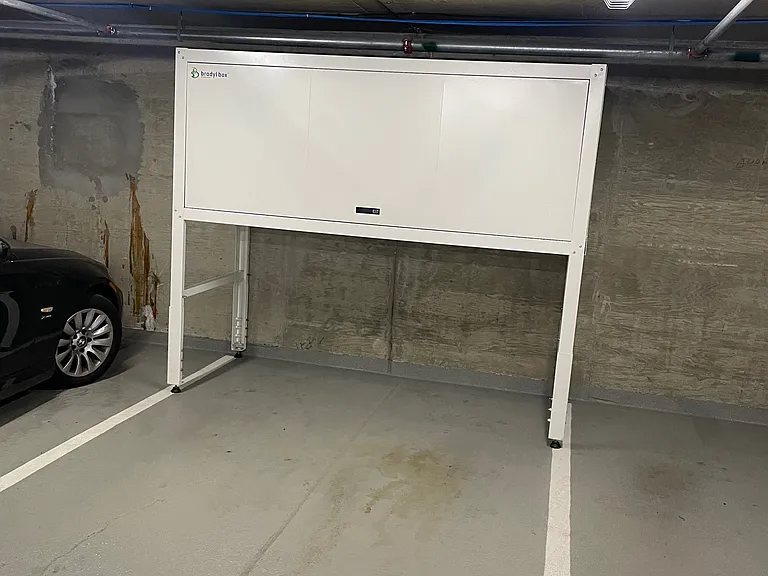Extra storage space in Garage is available upon request