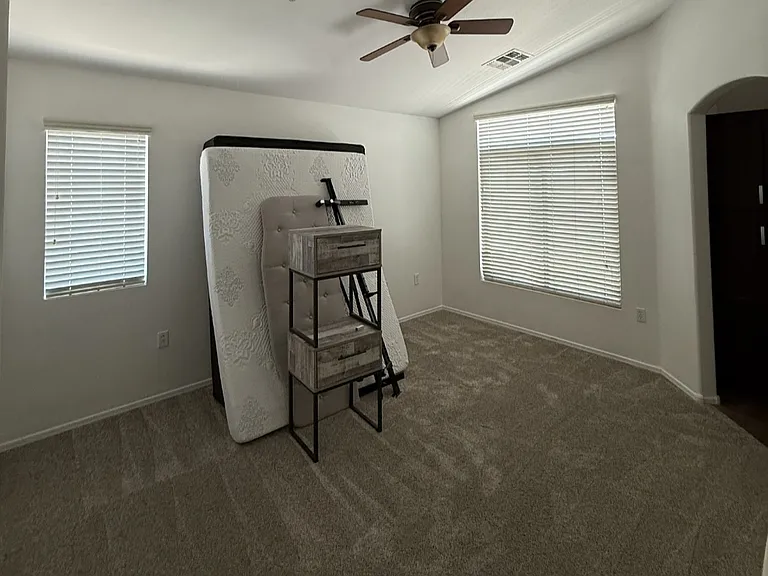 New carpet in upstairs bedrooms