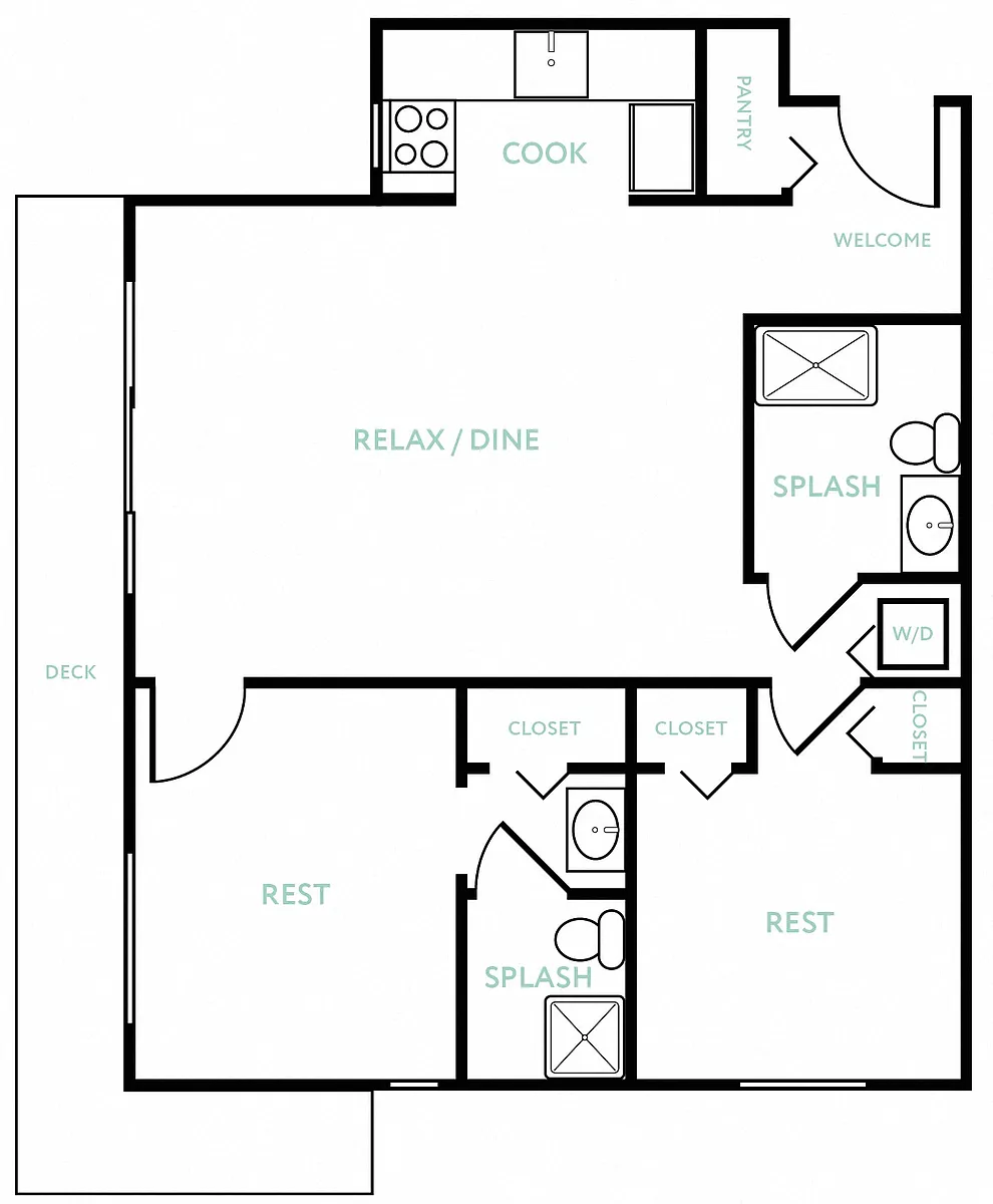 Floor plan B