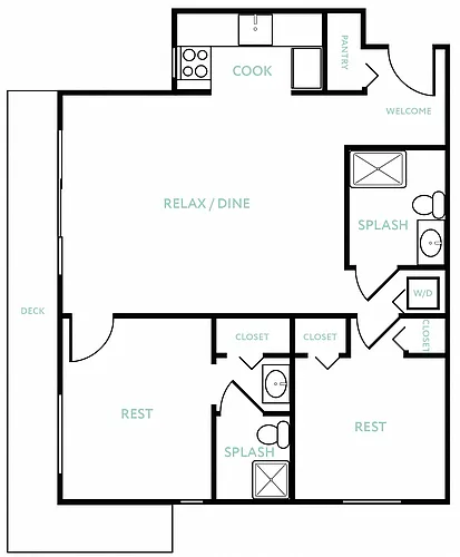Floor plan B