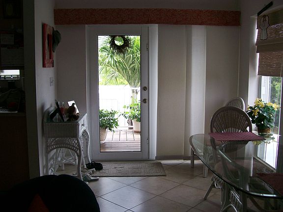 French door leading to DR