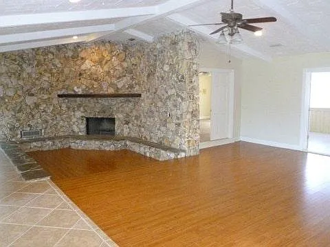 living room fireplace