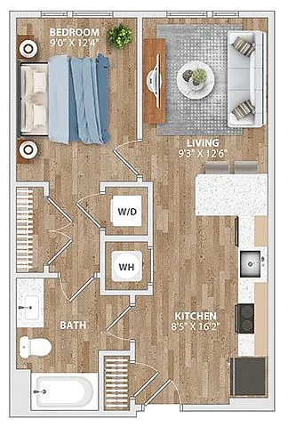 Floor plan A2A