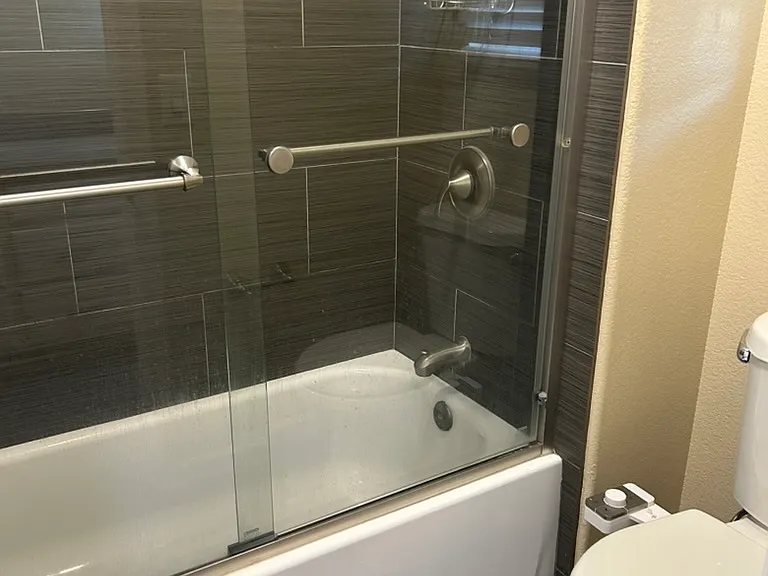 Upstairs 2nd full bath, freshly painted interiors