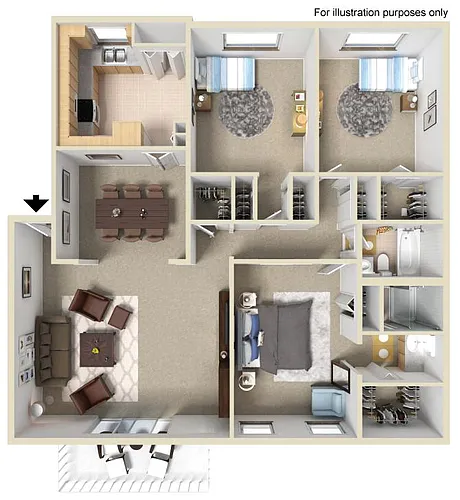 Floor plan Gardenia