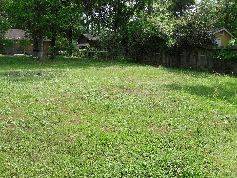 Large backyard
