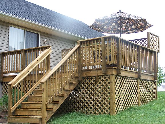 Rear Grilling Deck
