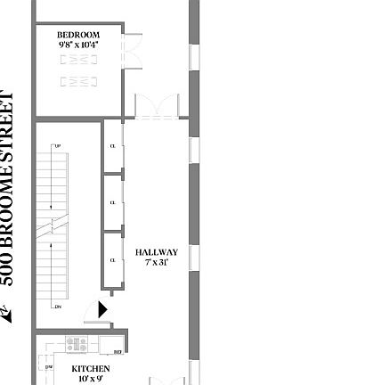 2nd image of 500 Broome St APT 5